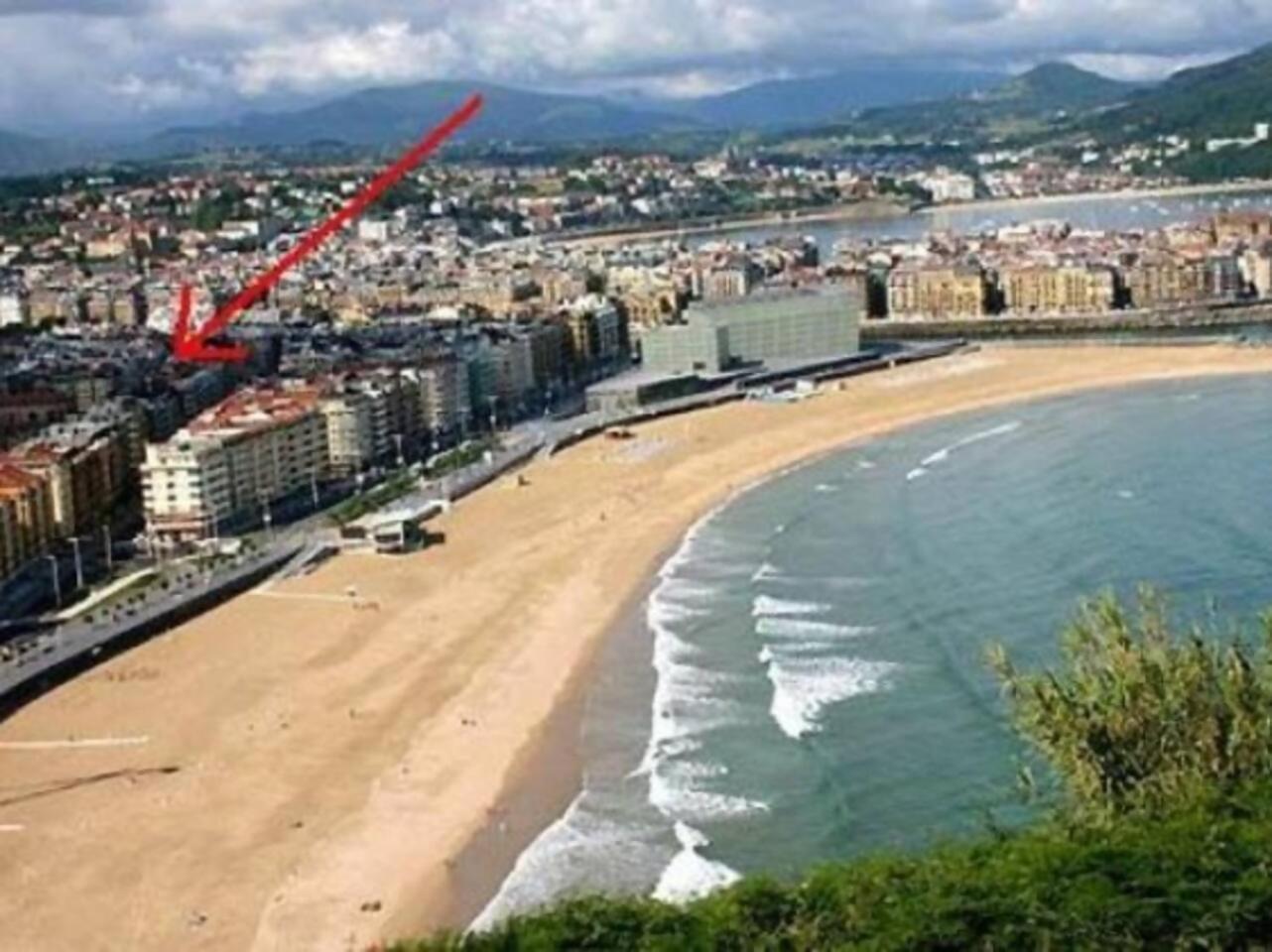 Amplio Apartamento En Gros Con Parking Privado San Sebastián Eksteriør billede